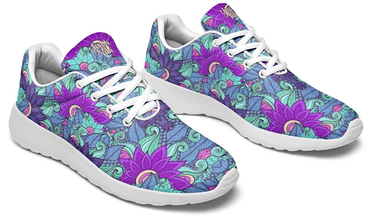 Purple Love Floral Pattern