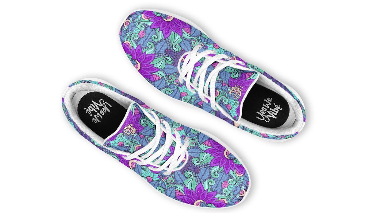 Purple Love Floral Pattern