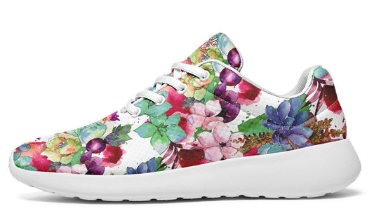 Purple Watercolor Garden