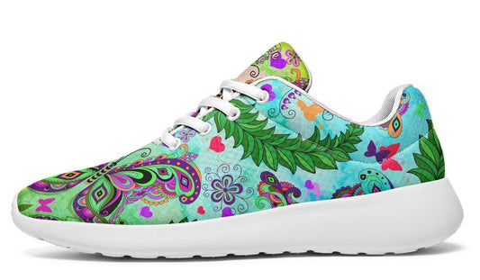 The Butterflies In Watercolor