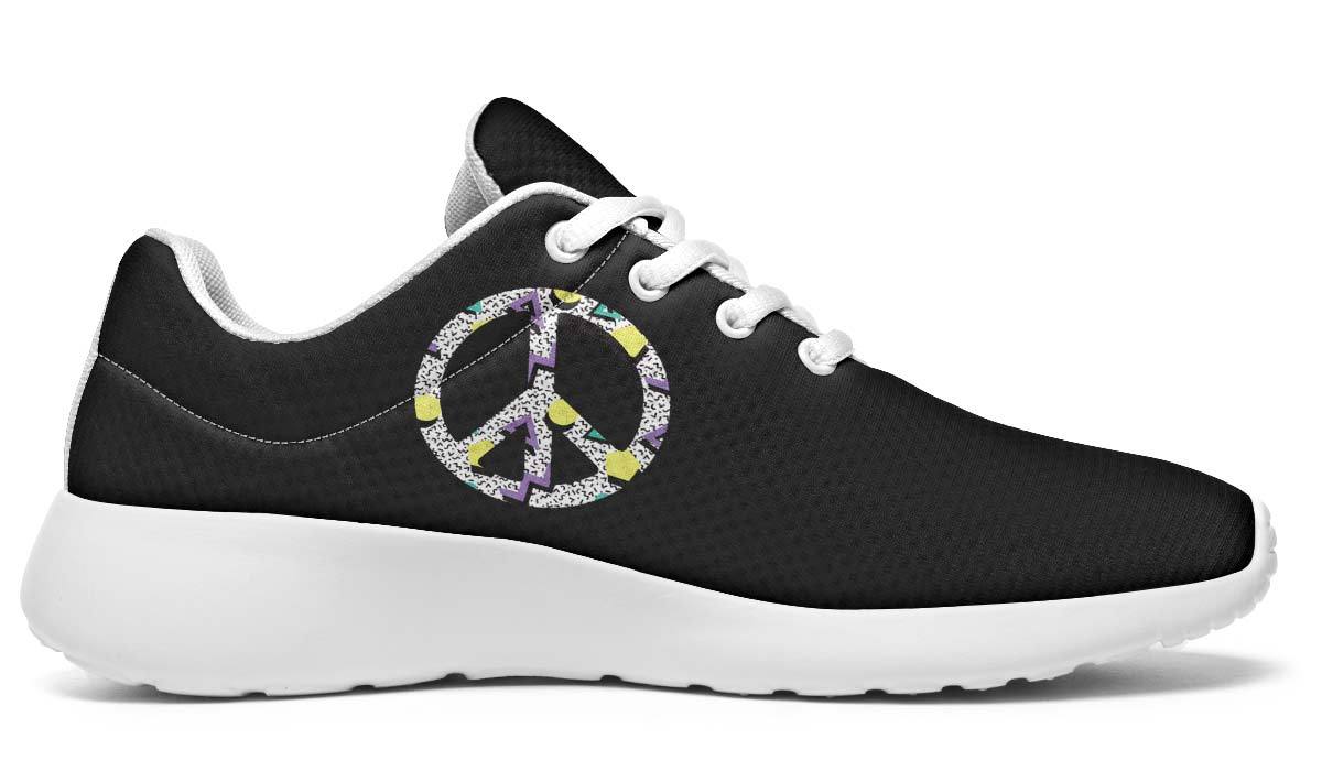 Peace Geometric Black