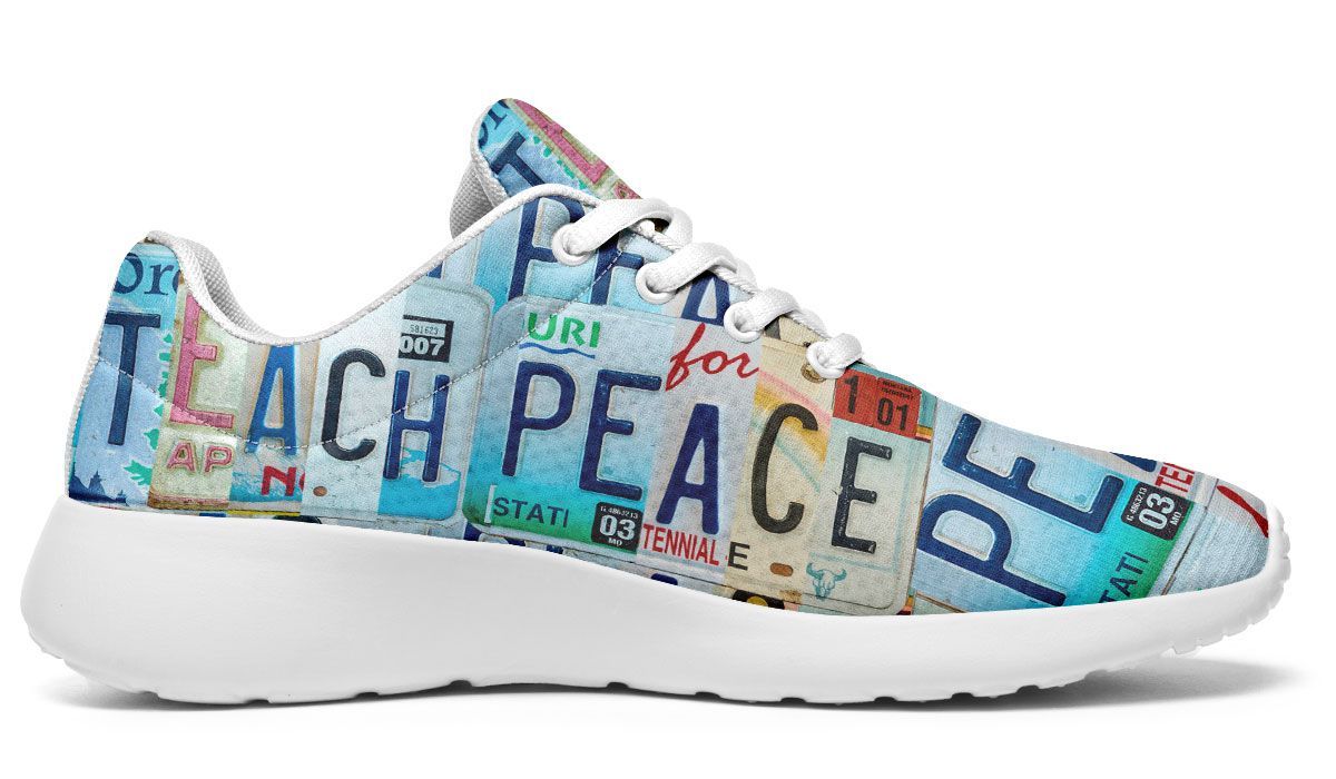 Teach Peace Plate