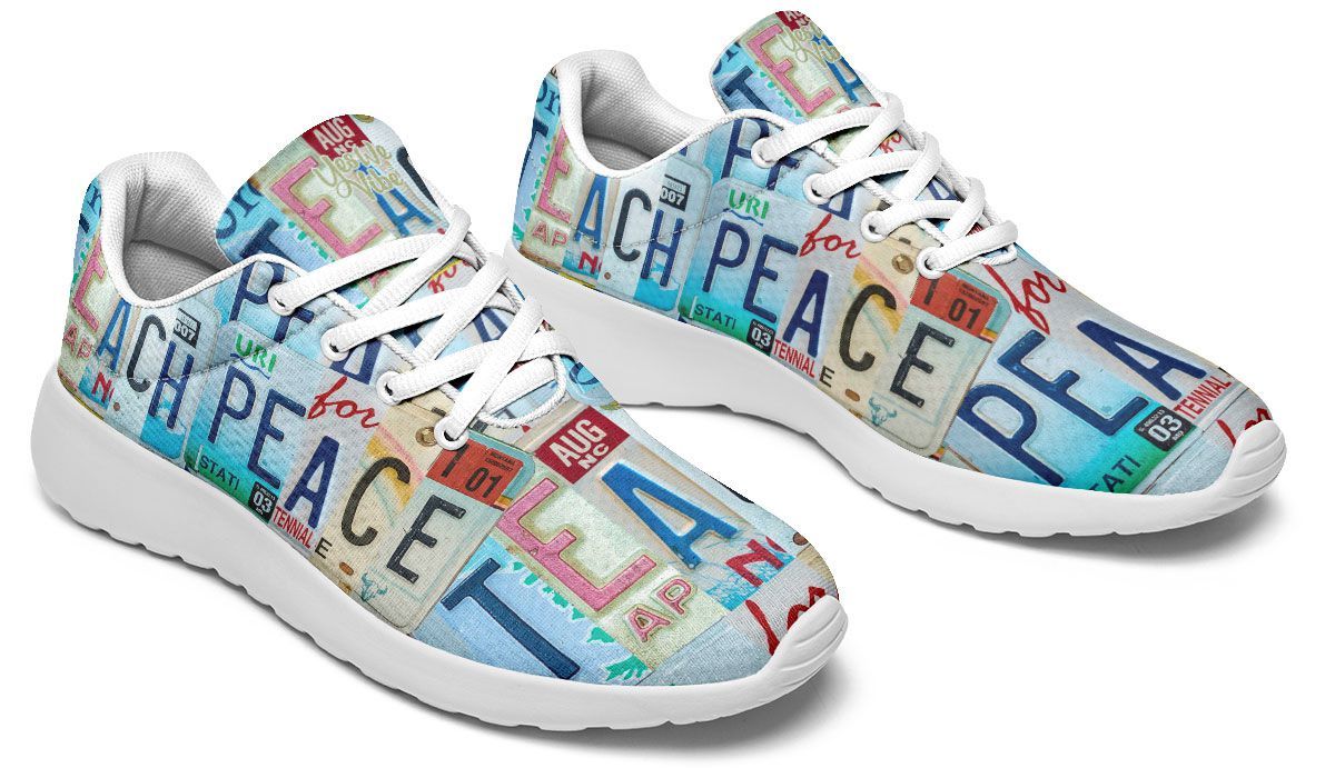 Teach Peace Plate