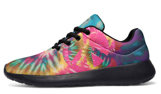 Tie Dye Peace Pink Blue