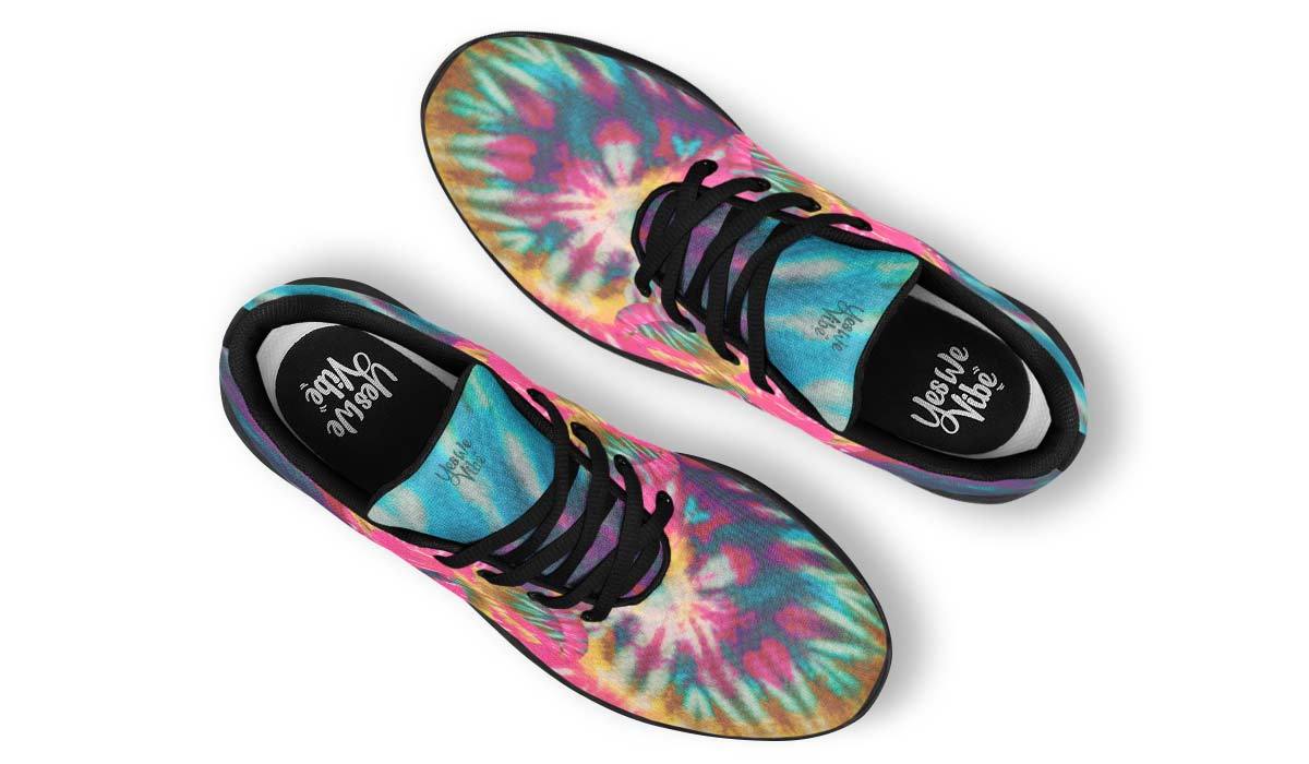 Tie Dye Peace Pink Blue