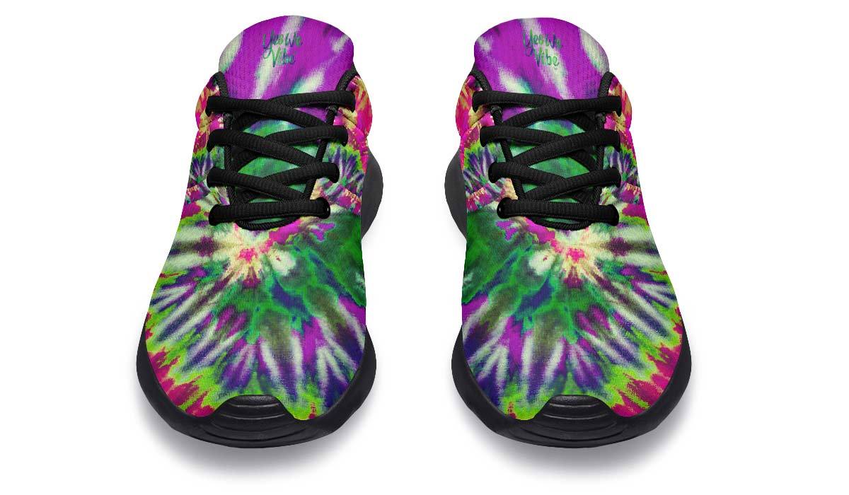 Tie Dye Peace Pink Green