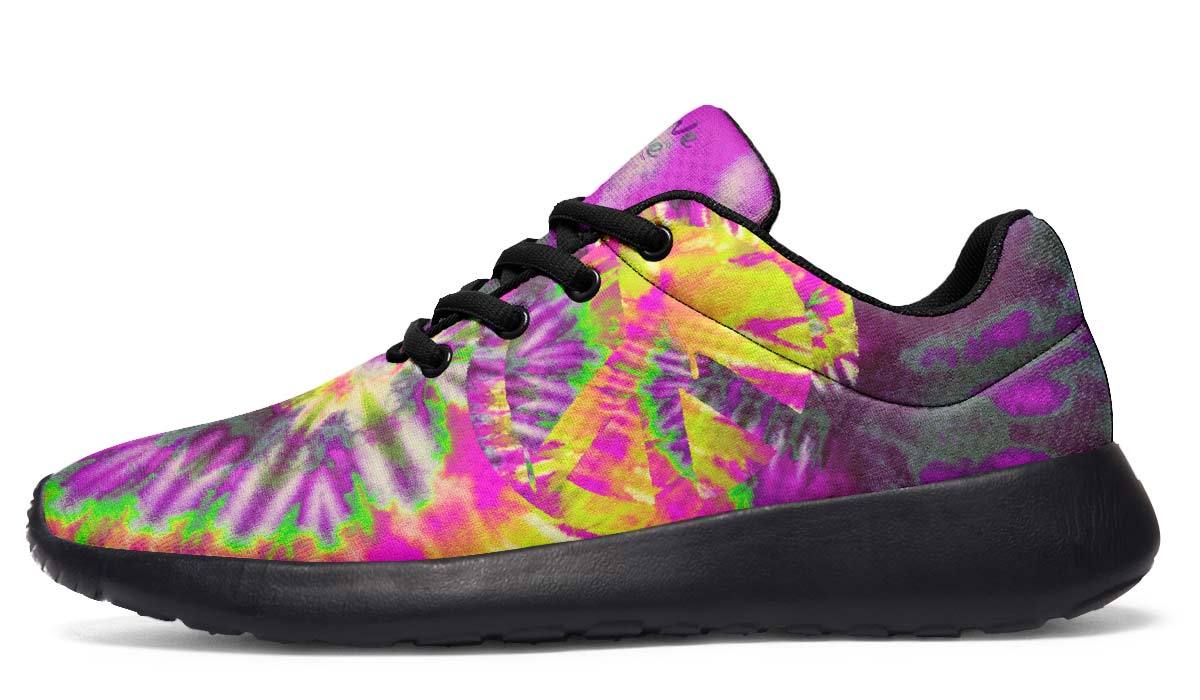 Tie Dye Peace Pink Purple