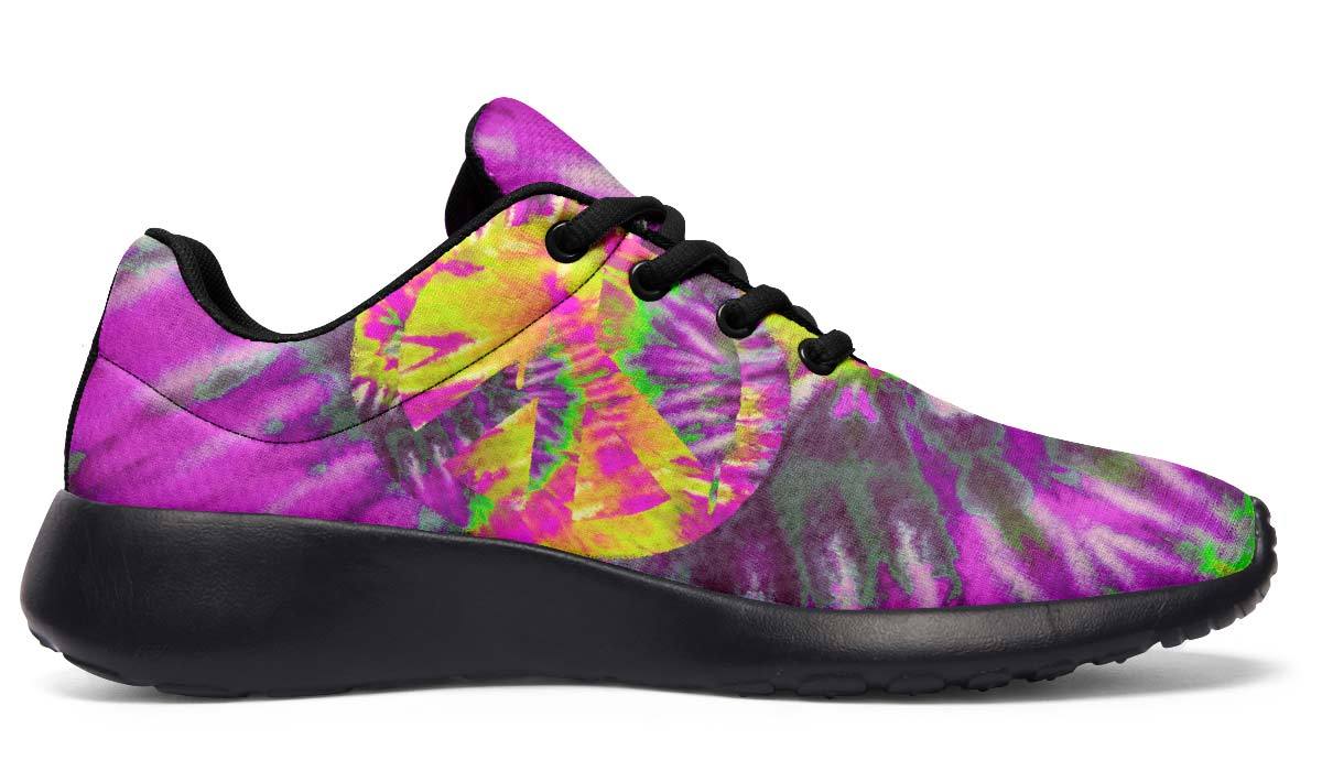 Tie Dye Peace Pink Purple