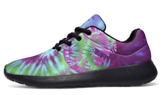 Tie Dye Peace Purple