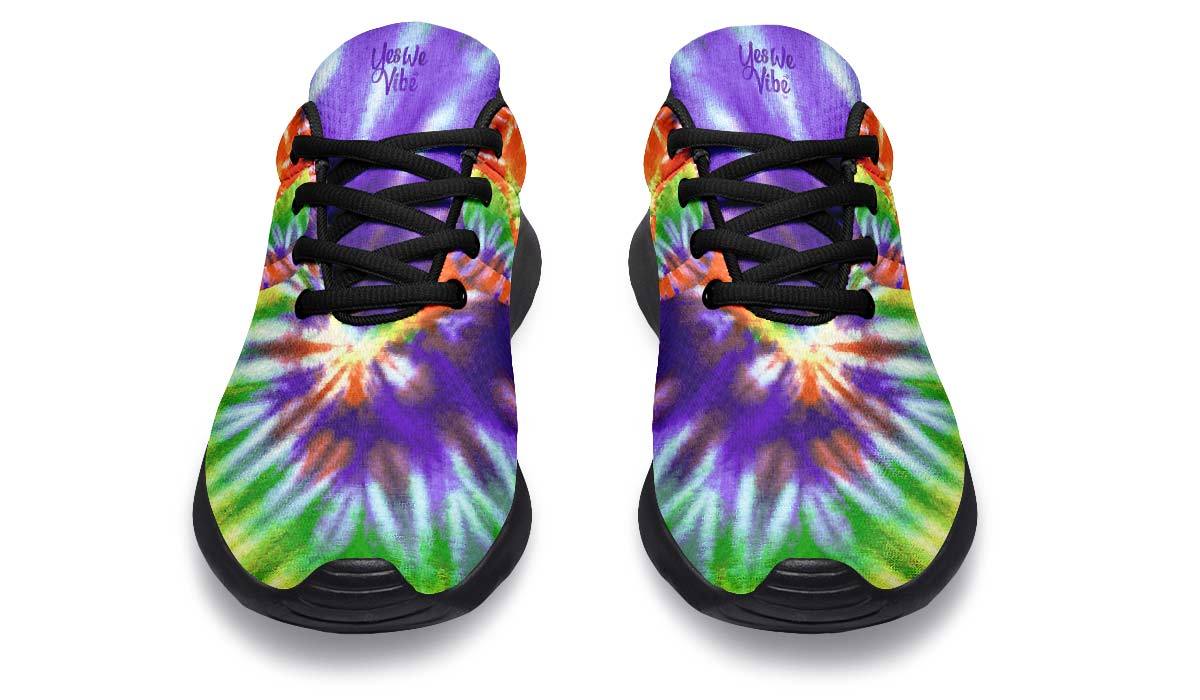 Tie Dye Peace Purple Orange