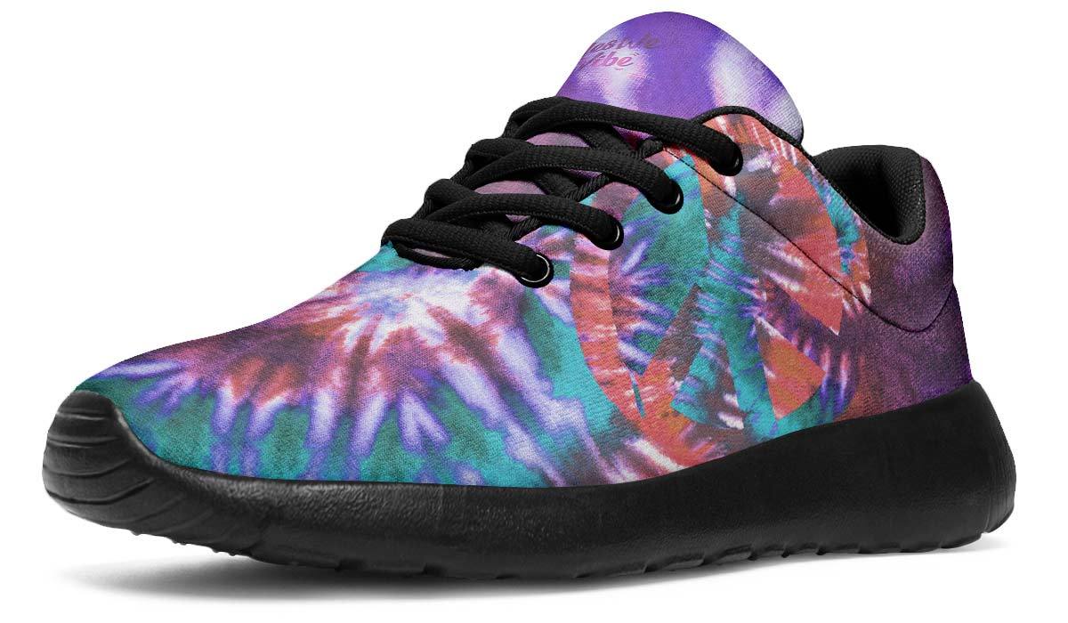 Tie Dye Peace Purple Pink