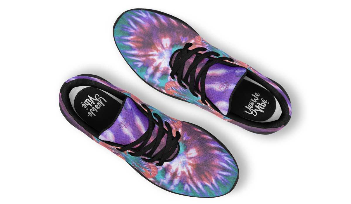 Tie Dye Peace Purple Pink