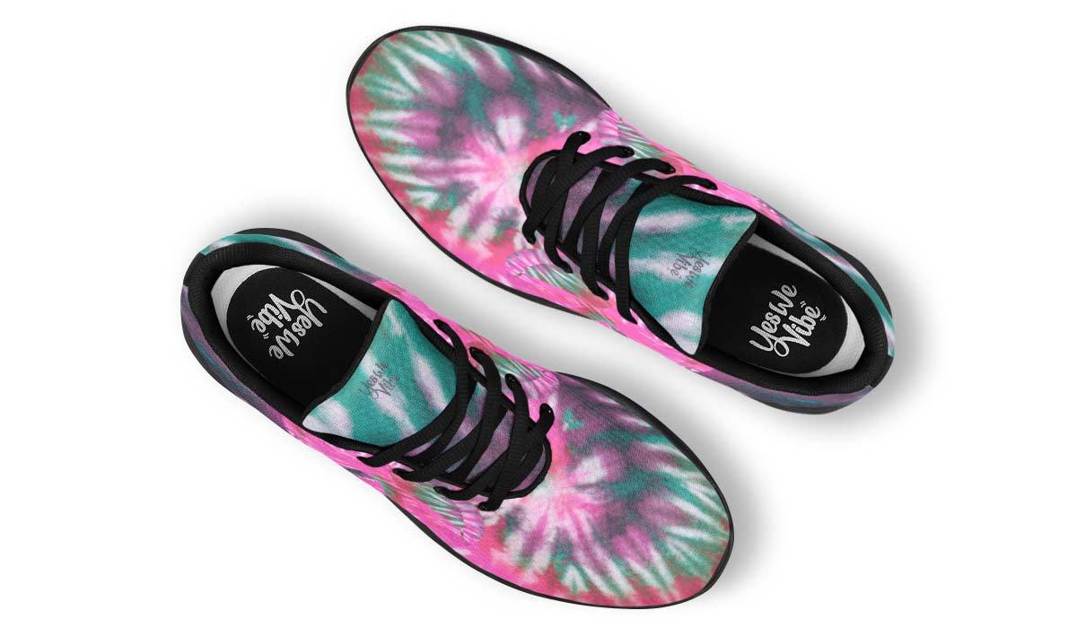 Tie Dye Peace Turqoise Pink