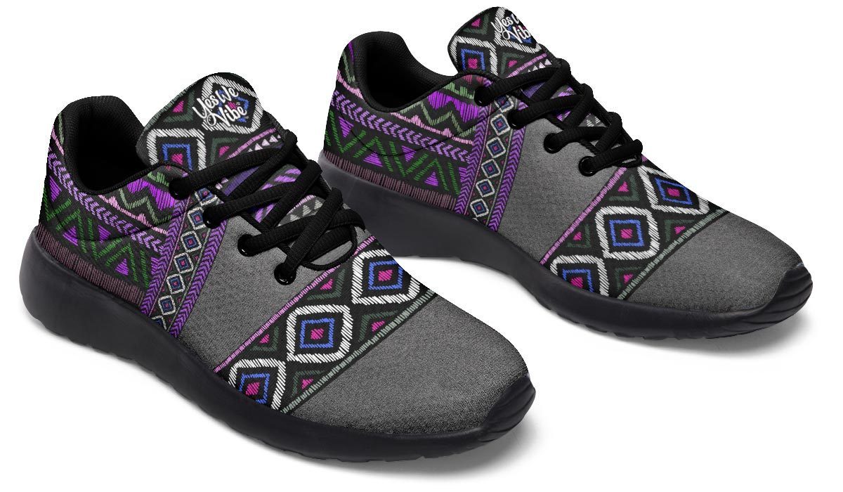 Bohemianism Purple Gray Lines