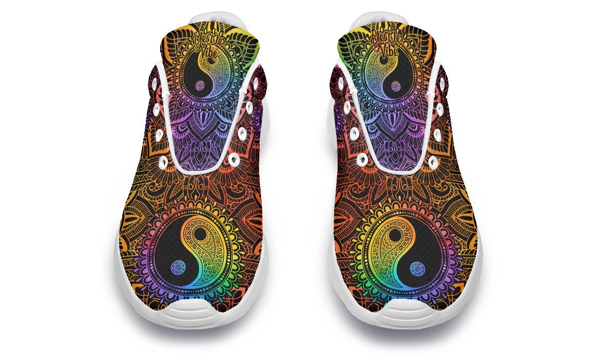 Rainbow Gradient Mantra Yin Yang