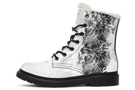 Black And White Floral