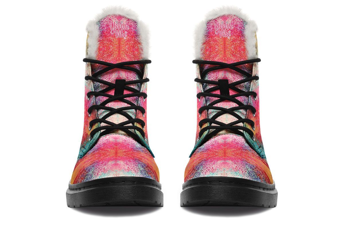 Colorful Paint Peace Feather