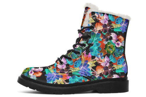 Night Watercolor Garden