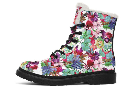 Purple Watercolor Garden