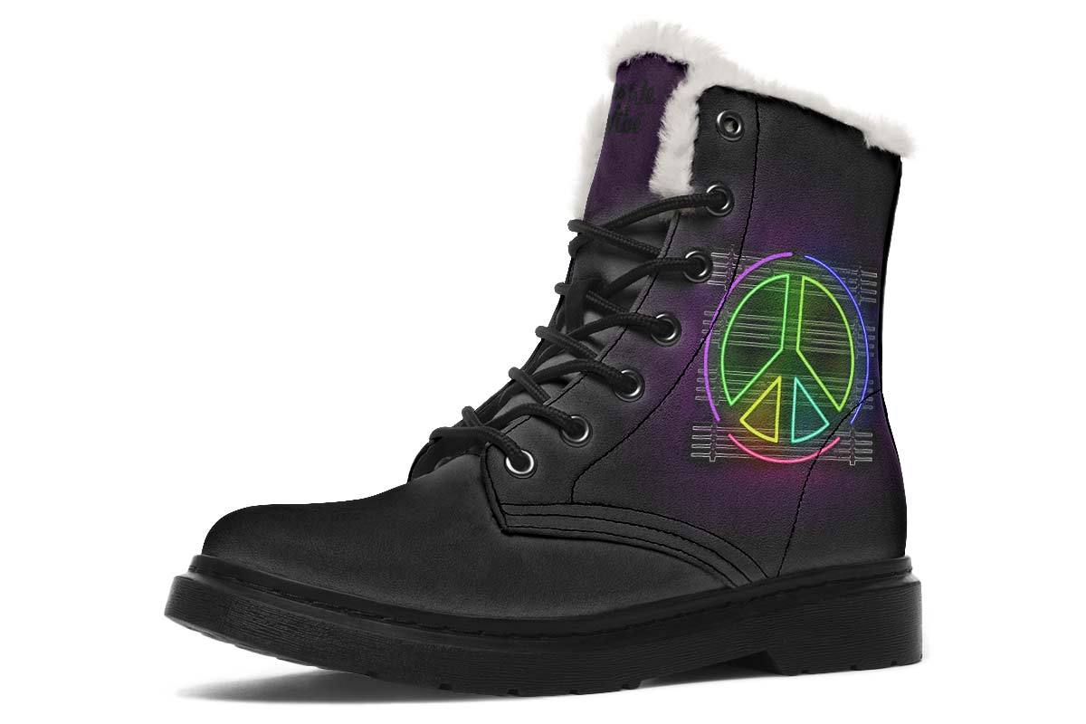 Neon Peace Purple