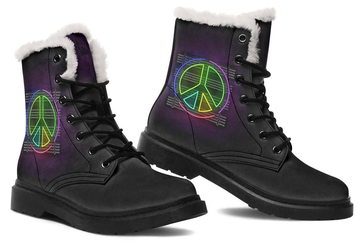 Neon Peace Purple