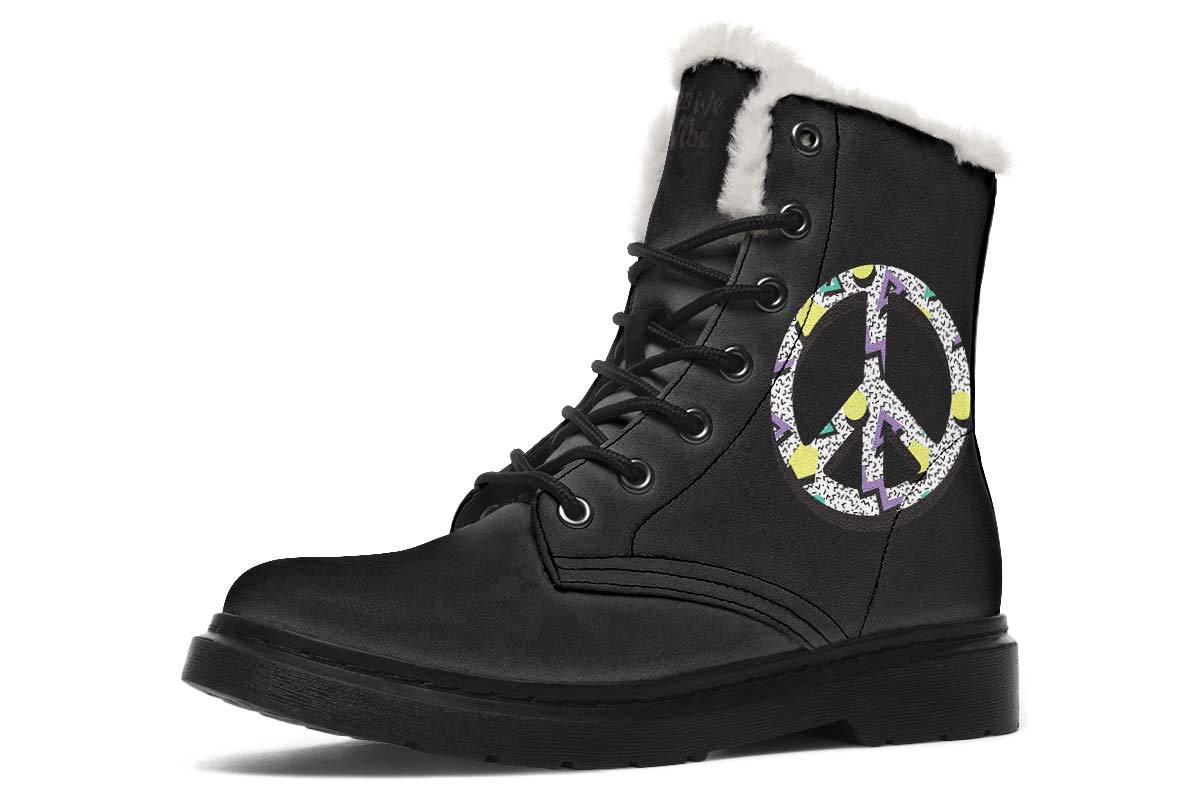 Peace Geometric Black