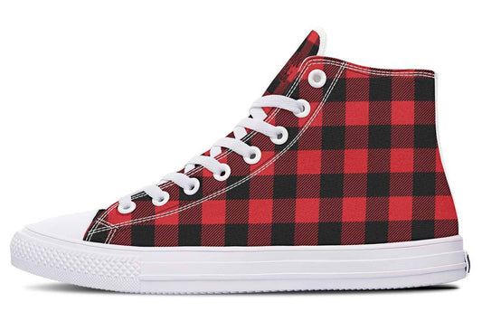 Checkered Black And Red