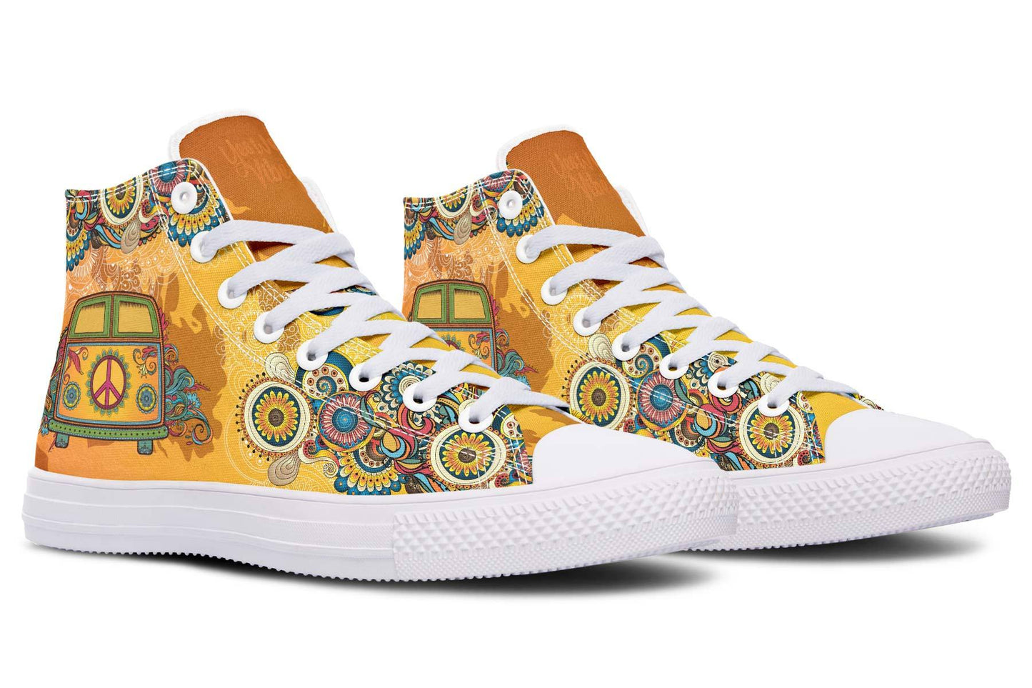 Colorful Hippie Van