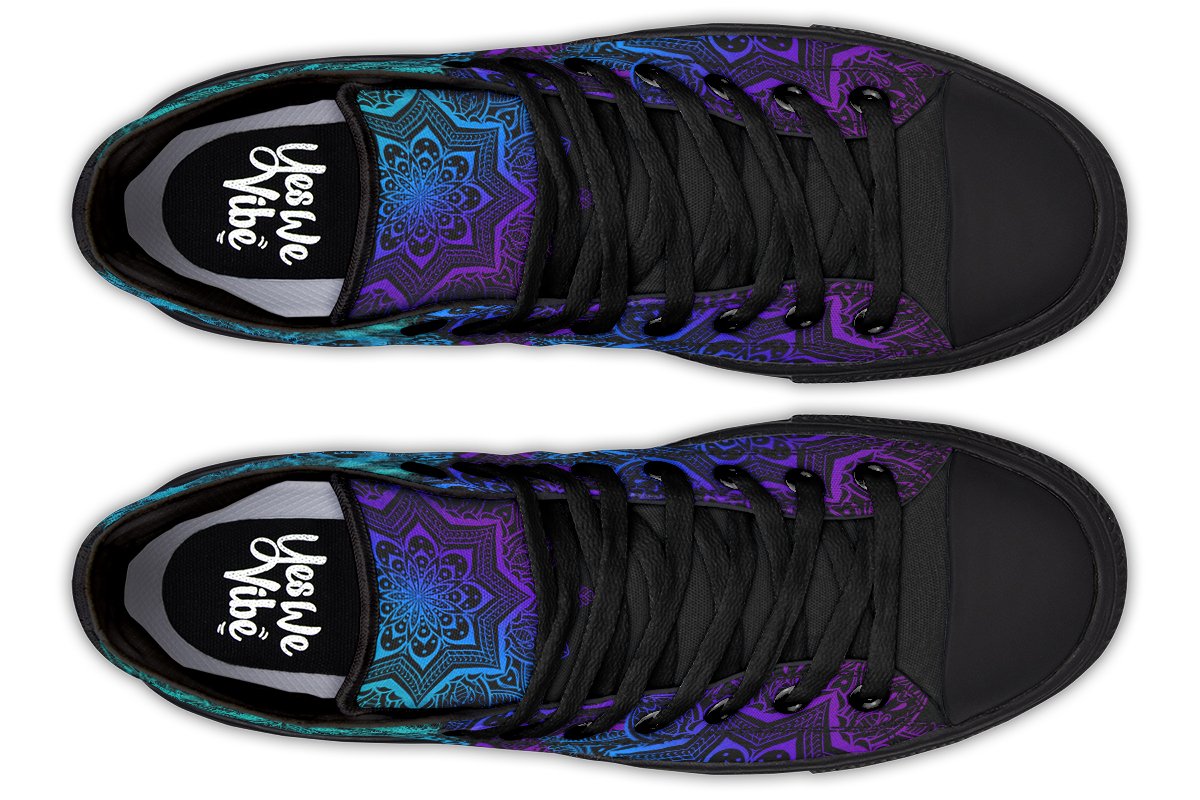 Colorful Wolf Mandala