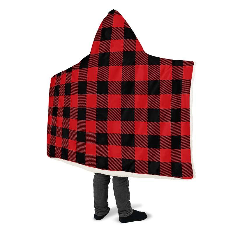 Checkered Black And Red