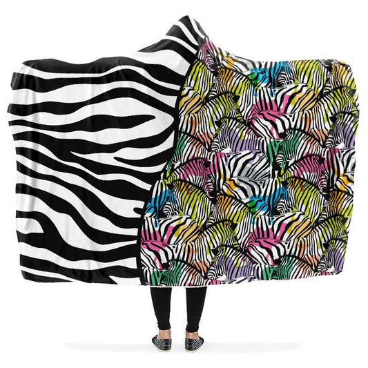 Colorful Zebras And Pattern