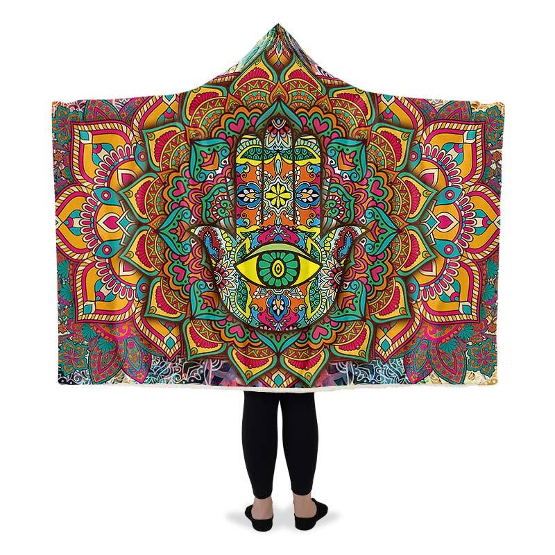 Sunset Hamsa Mandalas