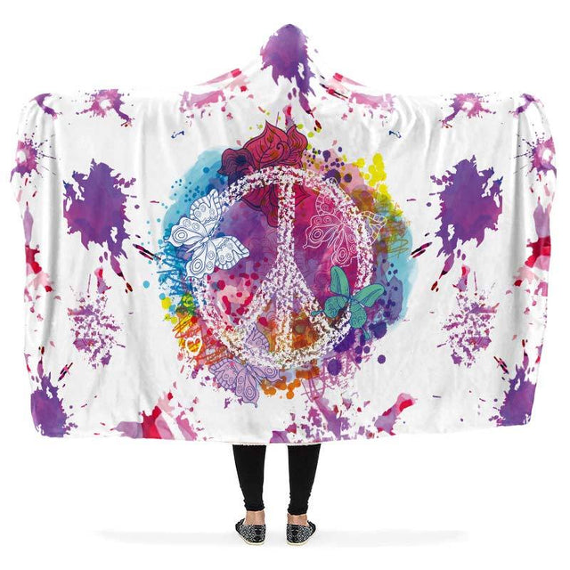 Colorful Peace and Butterflies