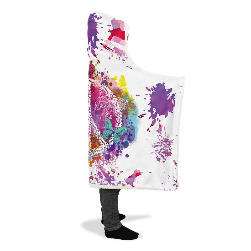 Colorful Peace and Butterflies