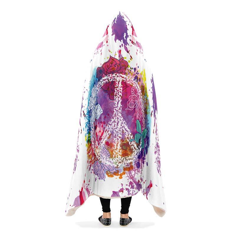 Colorful Peace and Butterflies