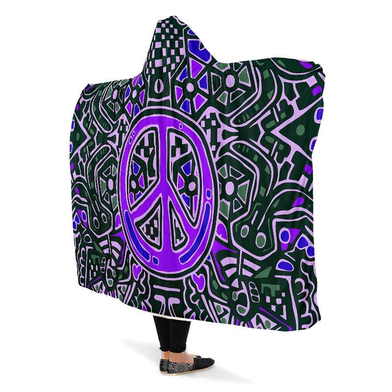 Peace Abstract Violet