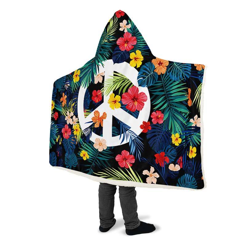 Peace Flower Tropical Colored