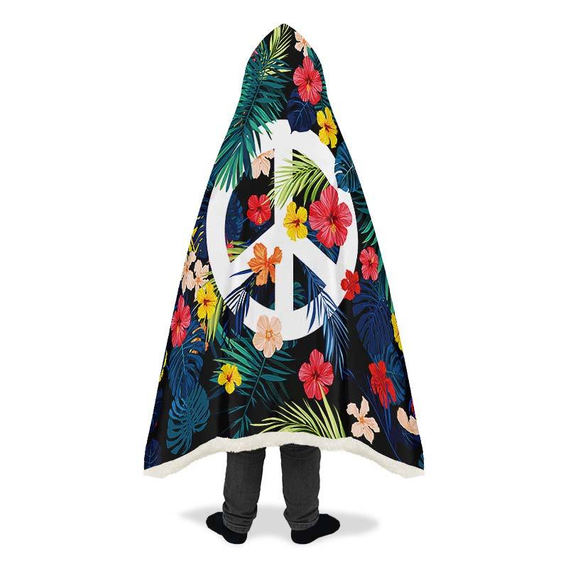 Peace Flower Tropical Colored