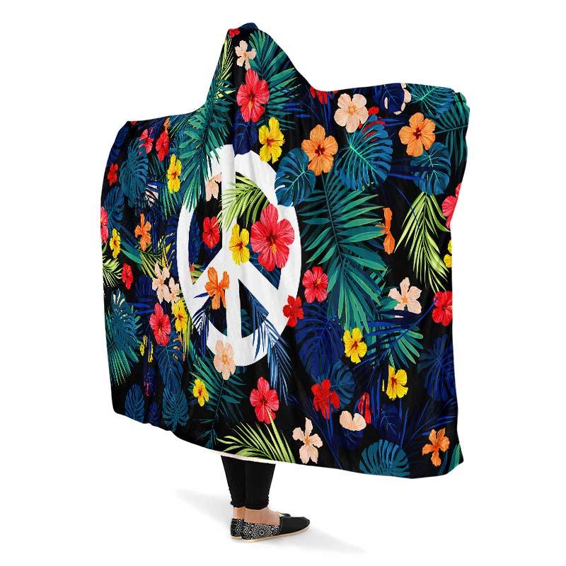 Peace Flower Tropical Colored