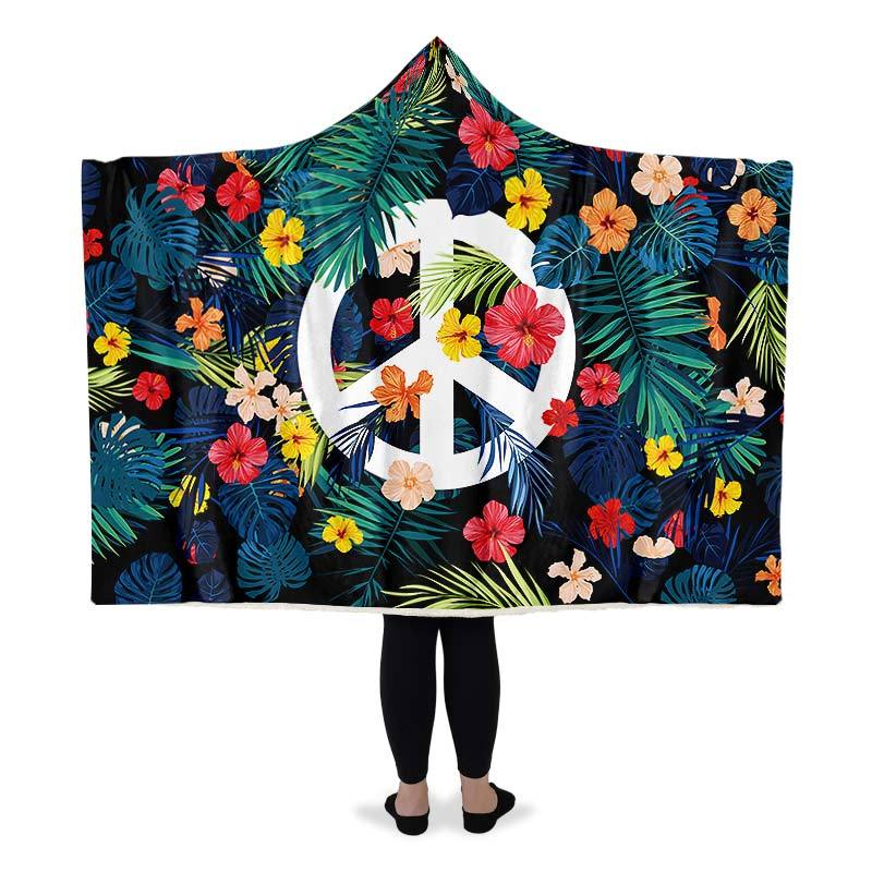 Peace Flower Tropical Colored