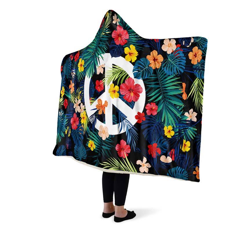 Peace Flower Tropical Colored