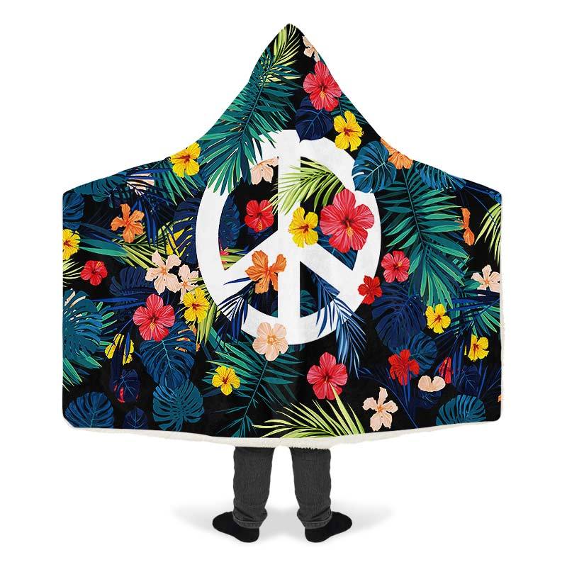 Peace Flower Tropical Colored