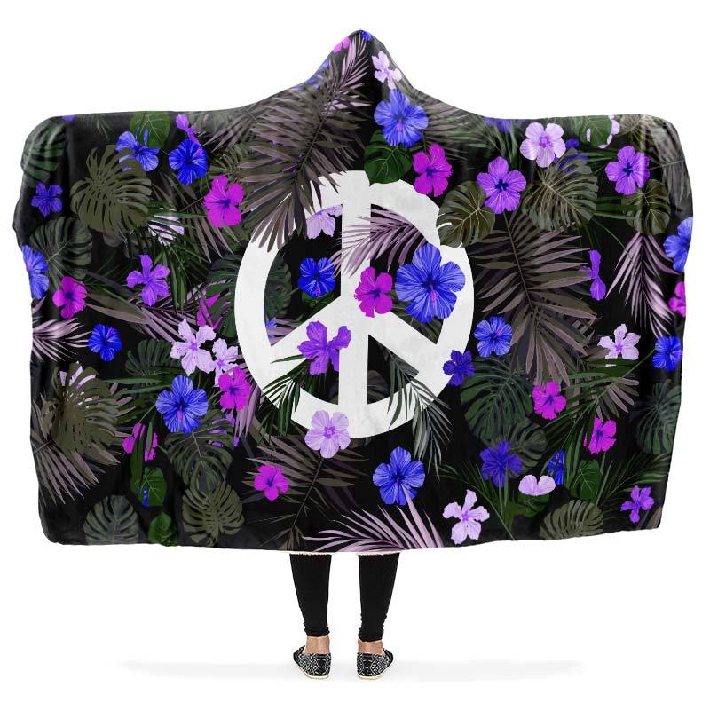 Peace Flower Tropical Grey