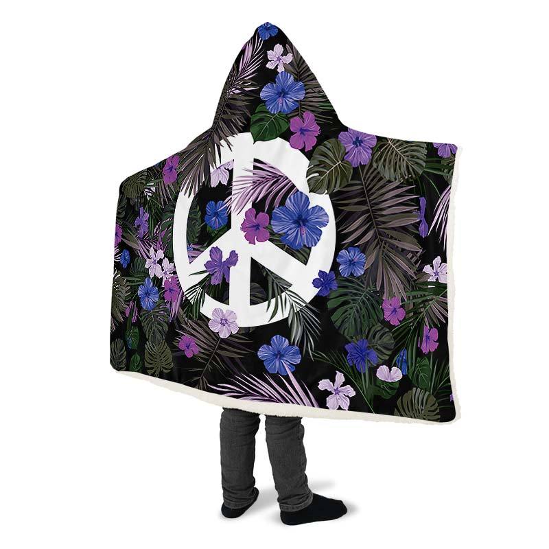 Peace Flower Tropical Grey