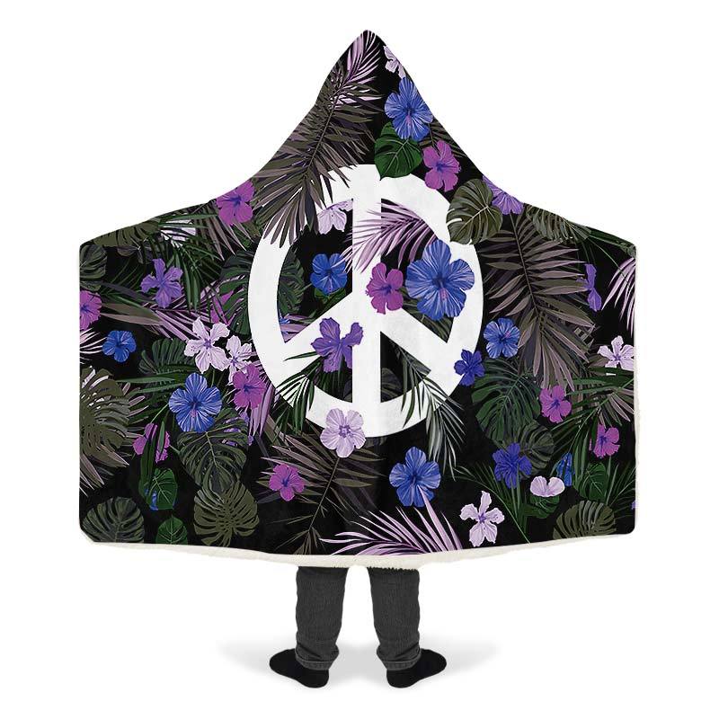 Peace Flower Tropical Grey