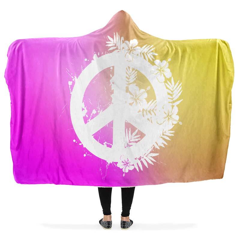 Peace Gradient Purple Yellow