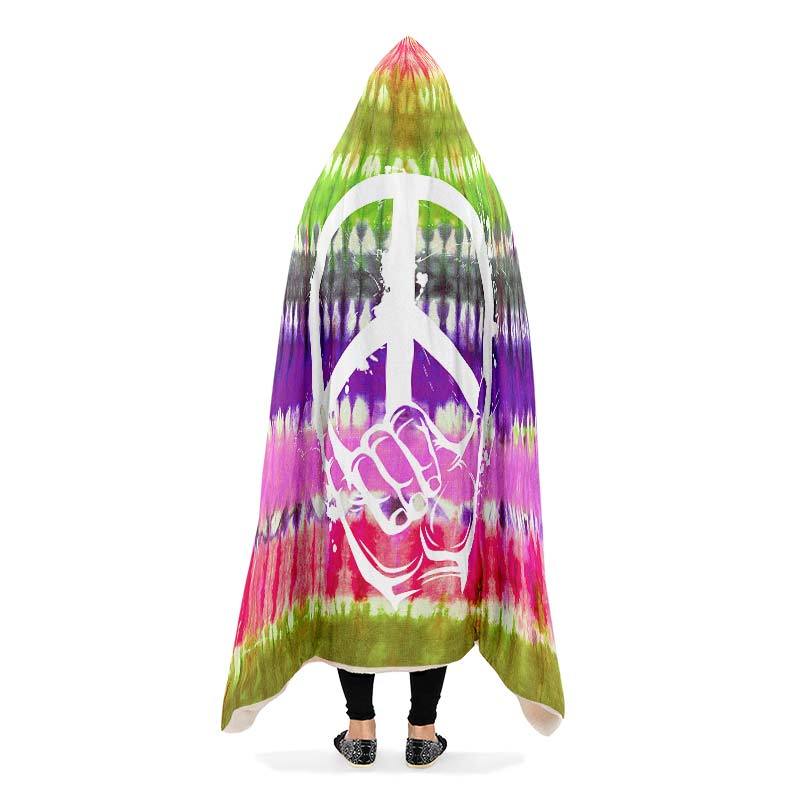 Tiedye Shaka Peace Green