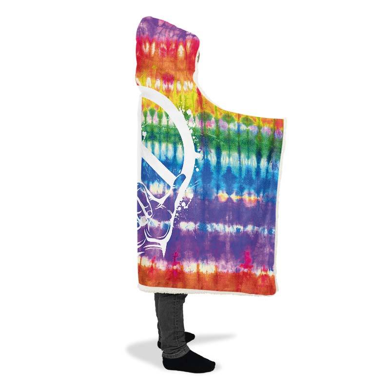 Tiedye Shaka Peace Orange