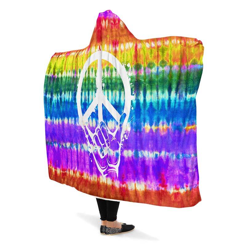 Tiedye Shaka Peace Orange