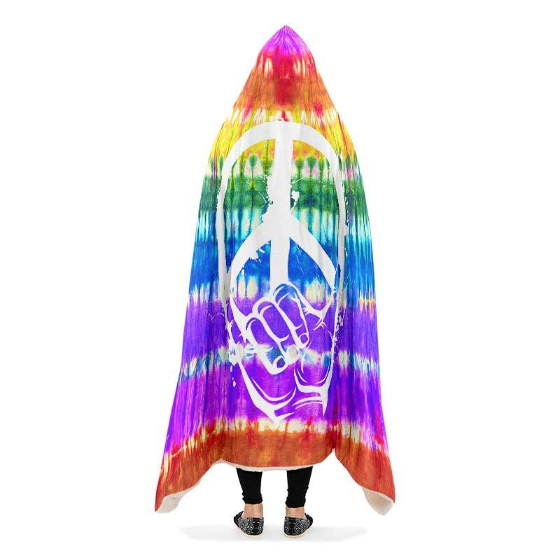 Tiedye Shaka Peace Orange